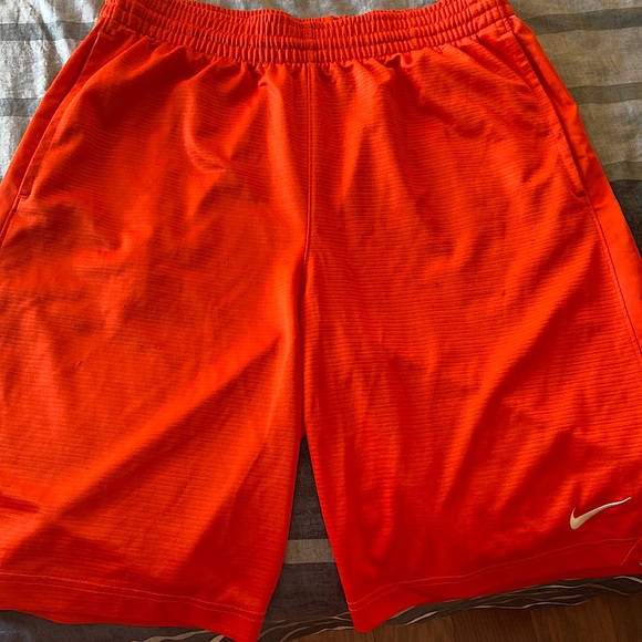 Nike Shorts Orange Mens Nike Shorts Poshmark